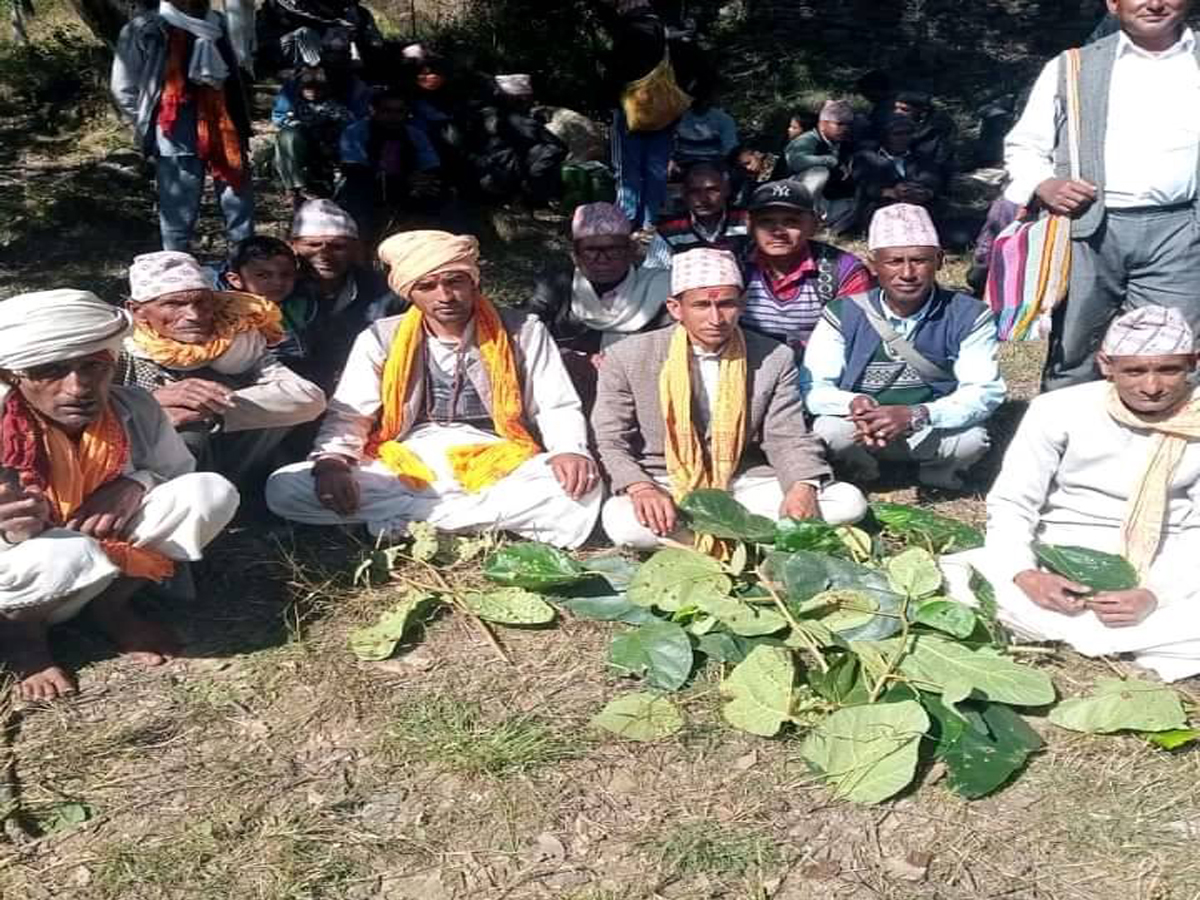 बैतडीको प्रसिद्ध भूमीराज मन्दिरमा जात्रा 